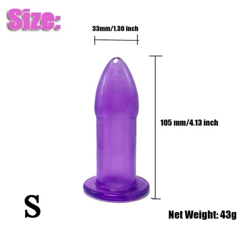 Huge Big Extra Large Anal Butt Plug Silicone Dildo G-spot Sex Toys for Men Women gallery