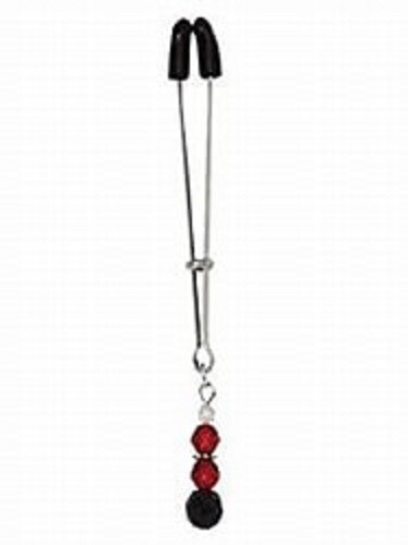 Red Beaded Clit Clamp