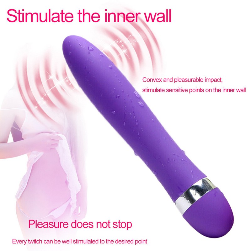 Women G-Spot Vibrator Bullet Dildo Multispeed Female Clit Massager Adult Sex Toy