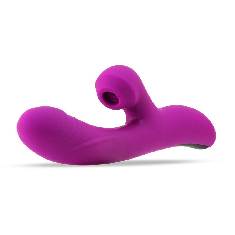 Clit Sucking Air Pulsating G-spot Rabbit Vibrator Dildo Female Sex Toys gallery