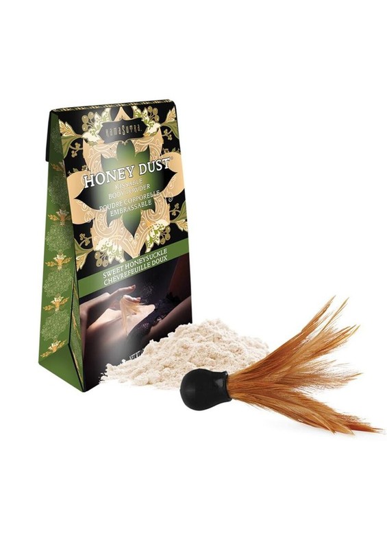 Kama Sutra Honey Dust Kissable Body Powder Sweet Honeysuckle