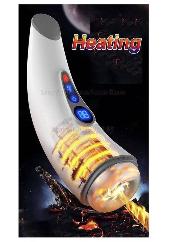 Masturbaters Automatic HandsFree Male Sucking Cup Blowjob Stroker Men Sex Toy gallery