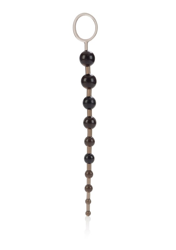 CalExotics X 10 Anal Beads Anal Balls Sex Toy Anal Clear Crescent