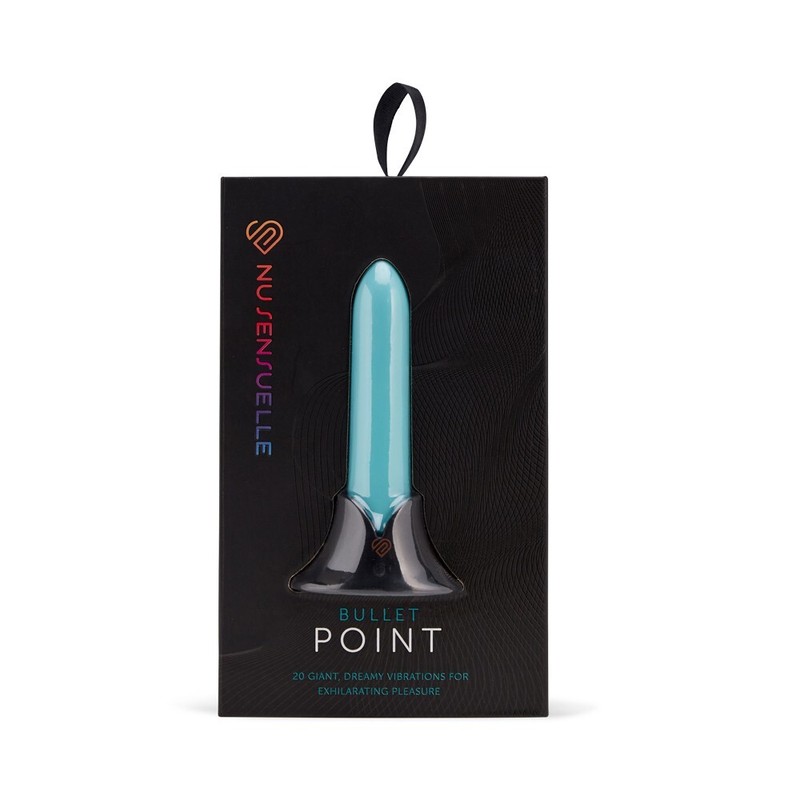 Nu Sensuelle Bullet Point Vibe Tiffany Blue – Clitoral Vaginal Vibrator