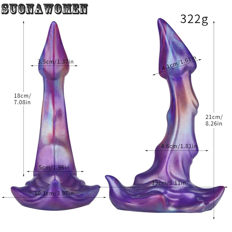 Monster Soft Silicone Anal Plug Dildo Adult Sex Toys Anus Stimulate Adult Toys gallery