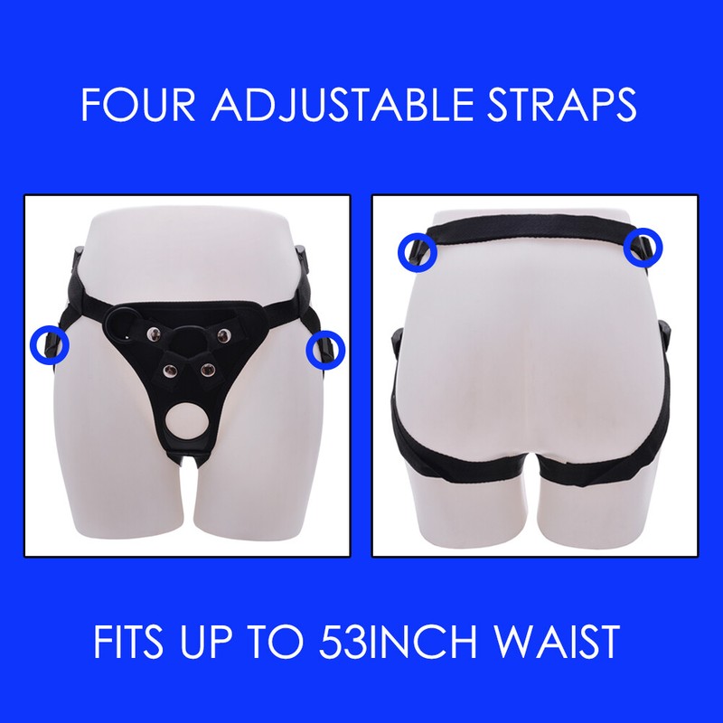 Double Hole Harness For Strap On Dildo Kit - Dildo Pants For Lesbian Couple gallery