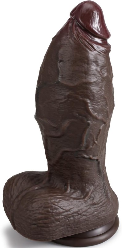 12.7 Inch Realistic Huge Thick Black Dildo - 4.3'' Diameter XXXL Giant Big BBC D gallery