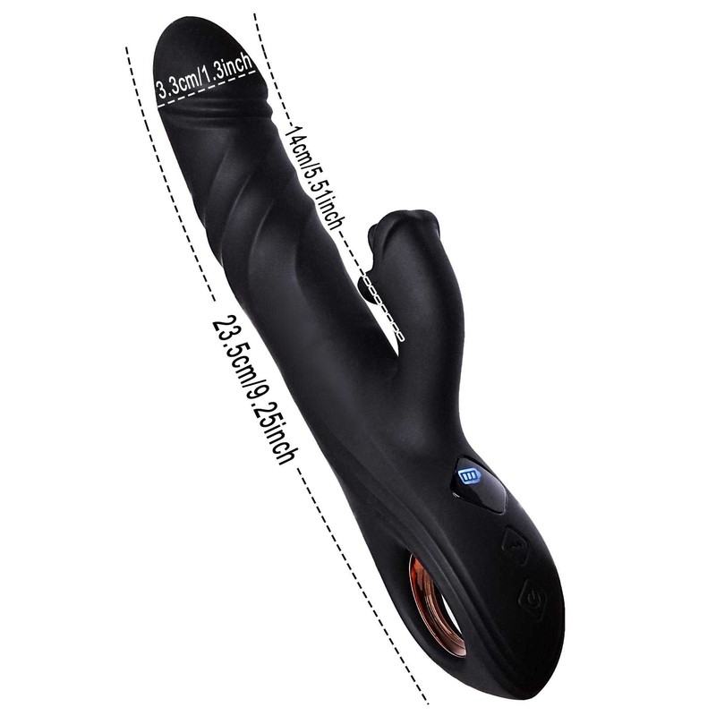 Screen Display Thrusting Vibrator-Dildo-Clit-G-Spot-Massager-Recharge-Anal-Plug gallery
