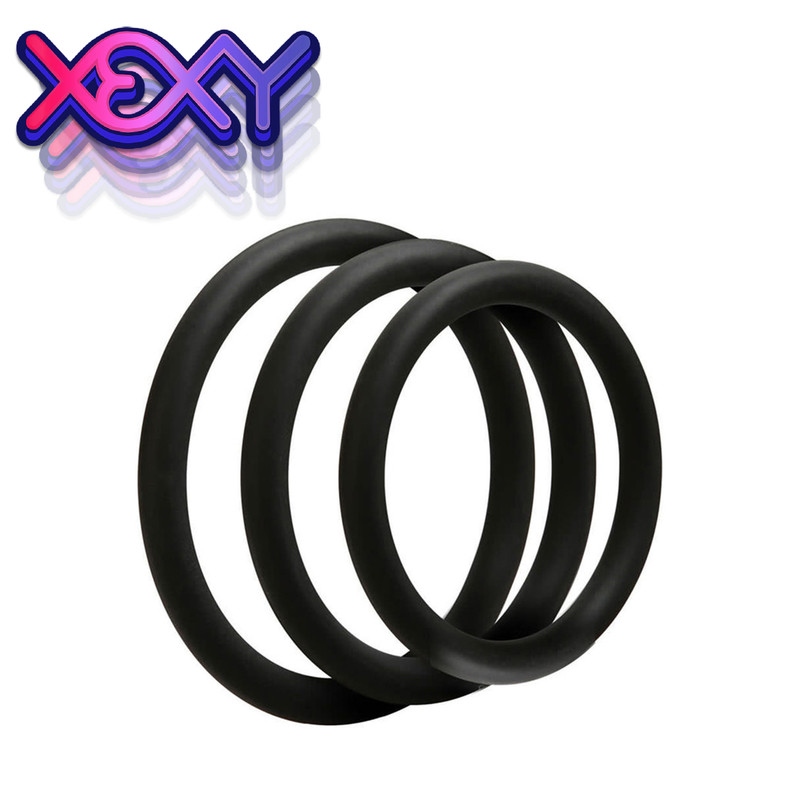 LOOOPS: Cock Rings (3 Pack) XEXY ADULT SEX TOYS