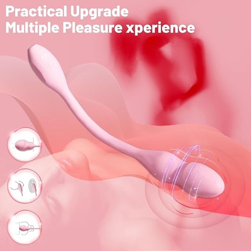 Inflatable Vibrator Bead ball Wireless Remote Anal Plug Dilator Adult Sex Toy gallery