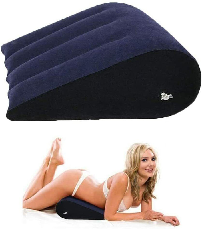 Sex Pillow Triangle Wedge Cushion Position BDSM Bondage Adult Couple Sex Toys BL