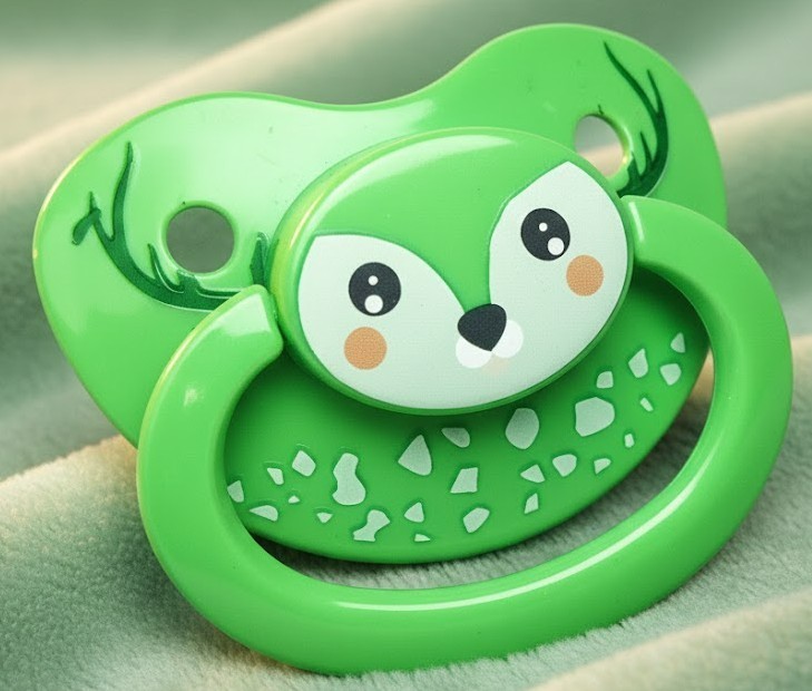 ✨ Cute Green Deer / Fawn Adult Pacifier (AB/DL, Ages 18+) ✨
