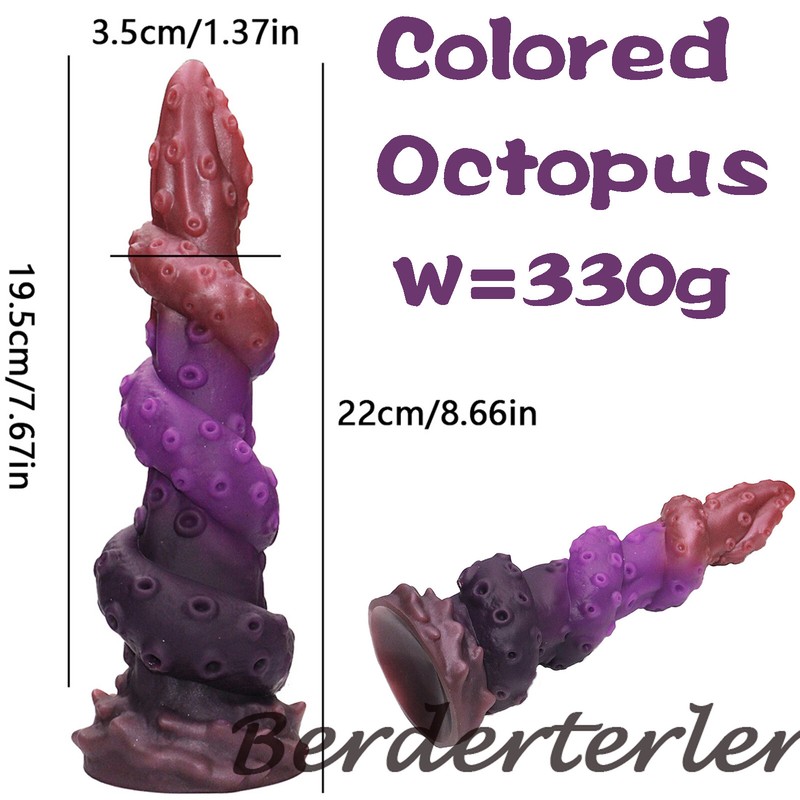 12 Lot Types Long Ass Plug Huge Tentacle Dildo Vaginal Anal Dilation Sex Toys gallery