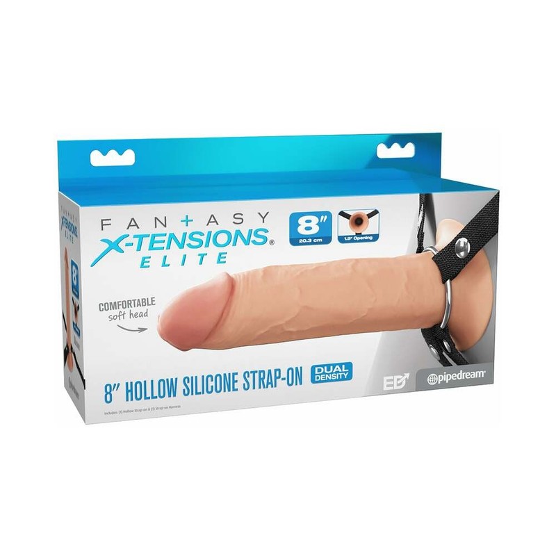 FX Elite Hollow Strap-On 8in Li
