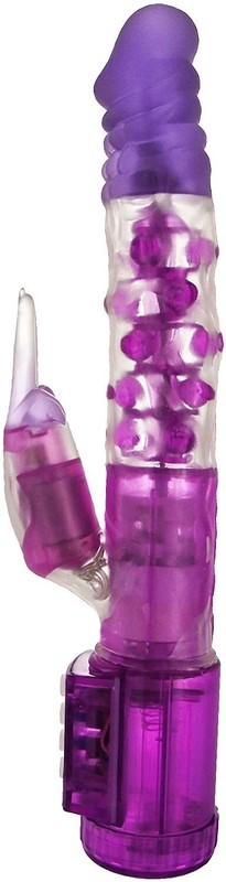 Amethyst Twist Waterproof Rabbit Vibrator Massager Sex Toy Women