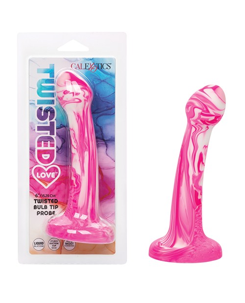 California Exotic Novelties Twisted Bulb Tip Probe, Pink