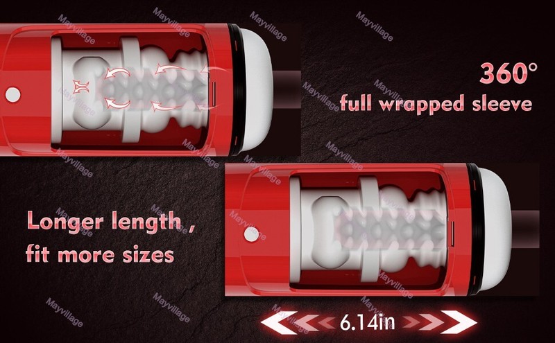 Lubricant Male Masturbaters Vacuum Sucking Telescopic Strokers Cup Male Oral Cup gallery
