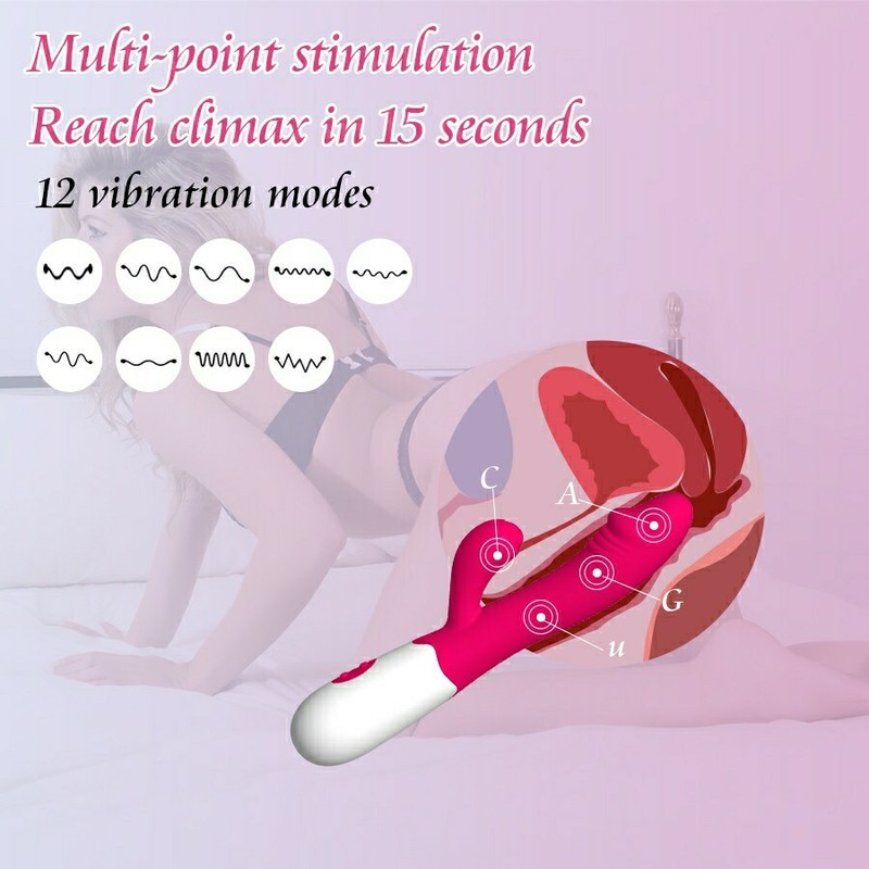 Multispeed-Vibrator-G-Spot-Dildo-Rabbit-Women-Adult-Sex-Toy-Massager-Waterproof gallery