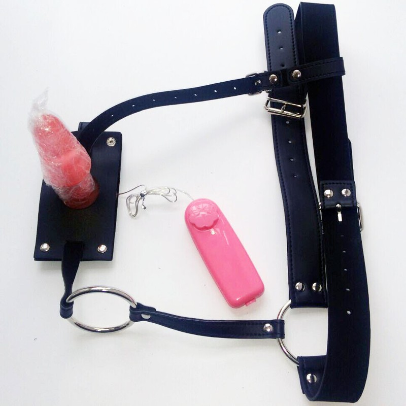 Wearable Anal Butt Plug Strap-on Harness with Cock Ring for Men Women Sex Toys