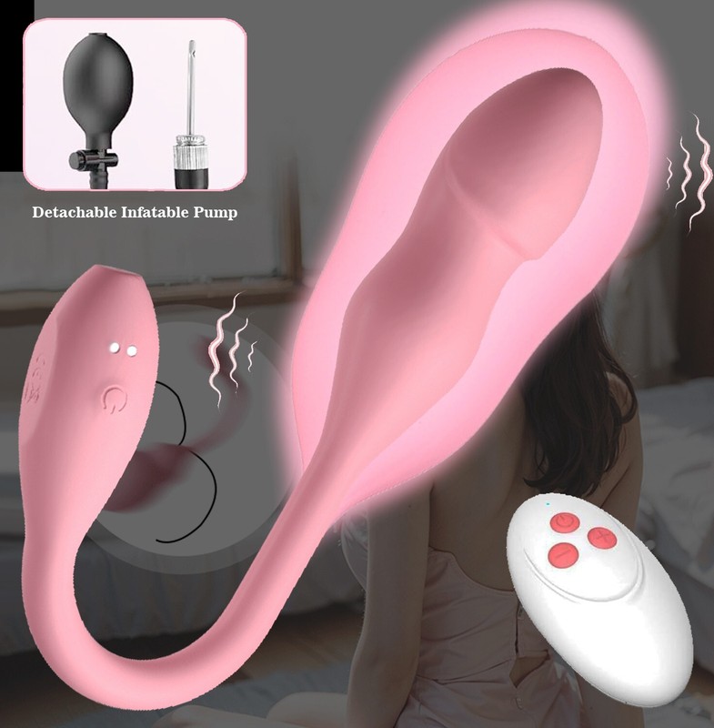 EXTRA-HUGE-INFLATABLE-Male-Prostate-ANAL-BUTT-PLUG-Dildo-Beads-MEN-WOMEN-SEX-TOY