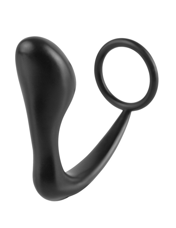 Anal Fantasy Collection Ass Gasm Cockring Plug – Black