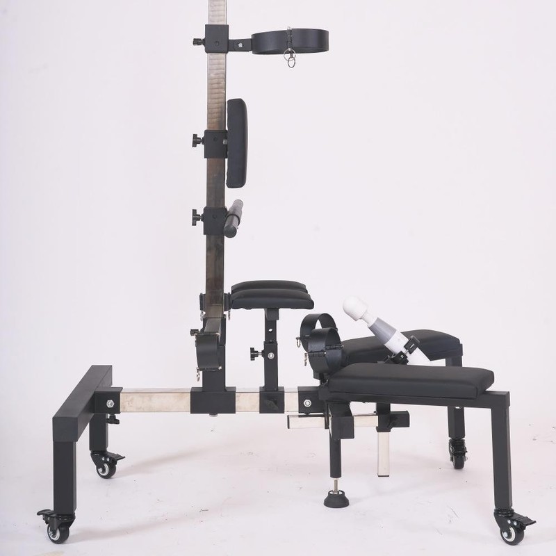 BDSM Bondage Sex Furniture Neck Wrist Cuff Restraint Binding Device Sex Toy gallery