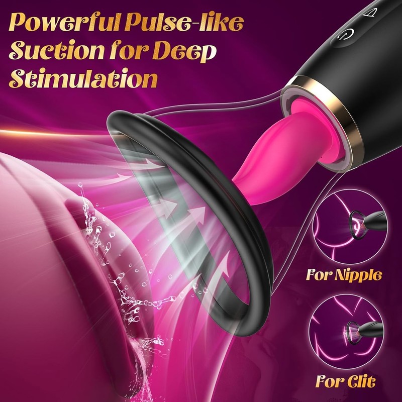 1 Sucking Vibrator for Women with 7 Licking Functions and 10 Vibration Modes gallery