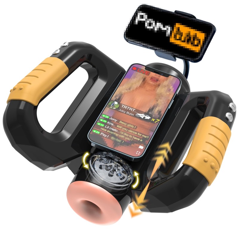 Male Masturbaters Automatic HandsFree Telescopic Cup Sucking Stroker Men Sex Toy