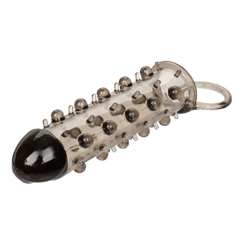 Cal Exotics Stud Extender w Support Ring Smoke - Penis Enhancer Cock Sleeve gallery