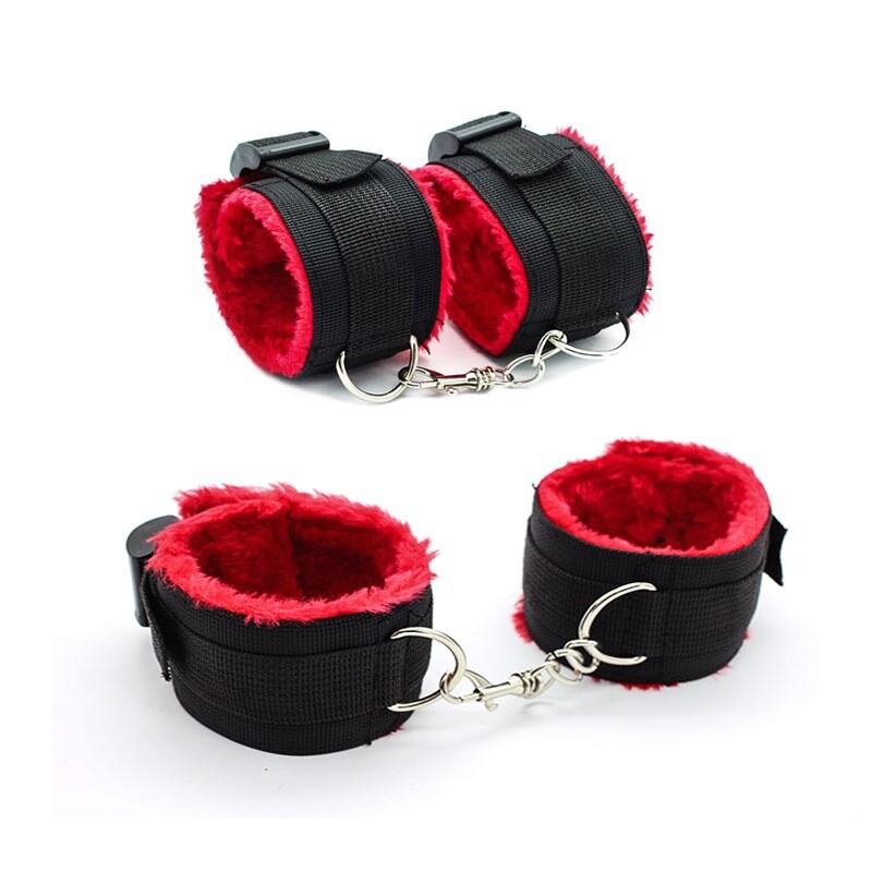 16Pcs Set SM Leather Bondage BDSM Bondage Kit Sex Toy Sexual Bondage for Couple gallery