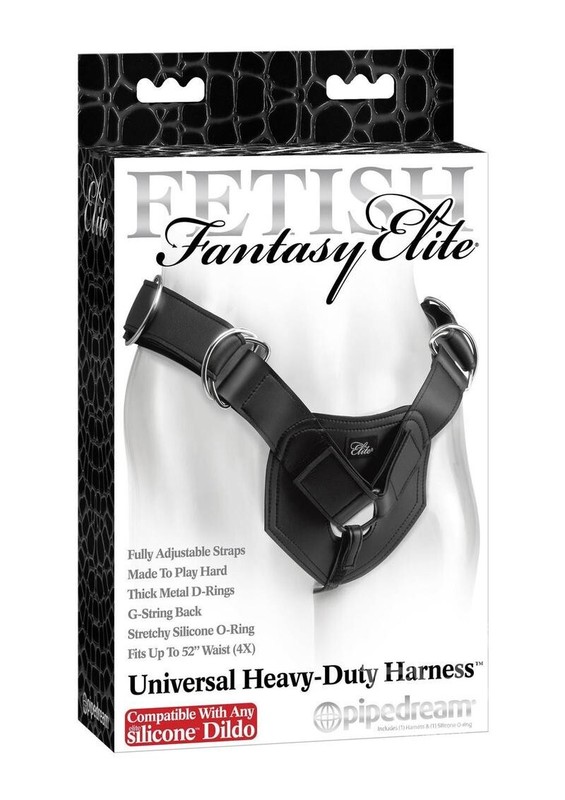 Fetish Fantasy Elite Universal Heavy Duty Strap-on Harness – Black