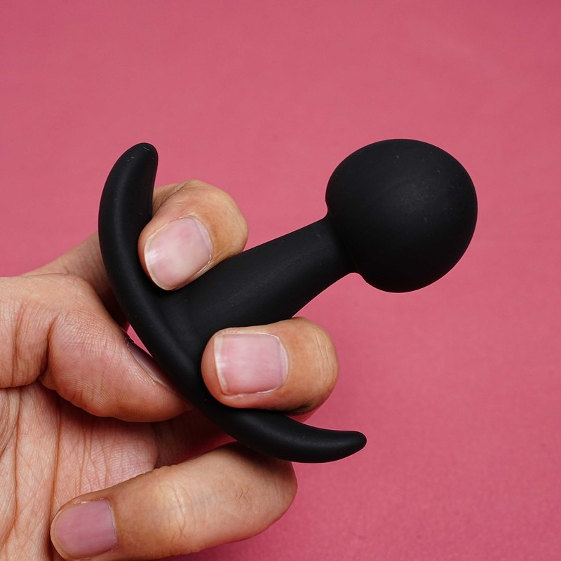 Silicone Anal Butt Beads Plug Prostate Massager 1 Ball Sex Toy For Women Men gallery