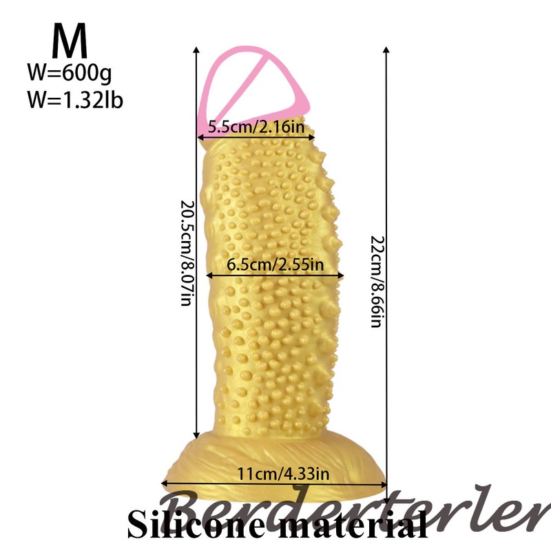 Huge Spike Cock Dildos Silicone Penis Dick Dildo Vaginal Anal Dilator Sex Toys gallery