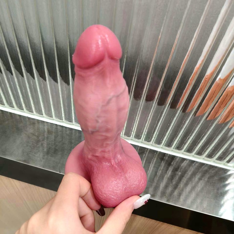 6 » Small Thin Dildo Realistic Dong G-spot Vagina Butt Plug Sex Toys for Women