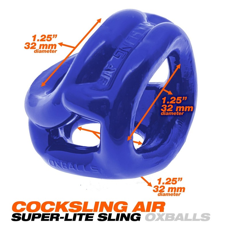 OXBALLS COCKSLING AIR Cock Ring🍯HUJ Male Penis Sack Cock Sling Ball Stretcher gallery