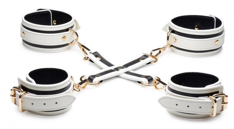 Master Series Kink in the Dark Glowing Hog Tie Bondage Set illuminate bondage gallery