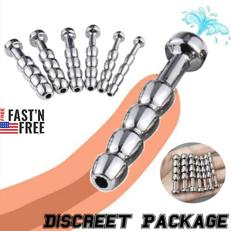 Sounding Male Penis Plug Stainless Steel Hollow Stretchers Sex Toys Bondage SM gallery