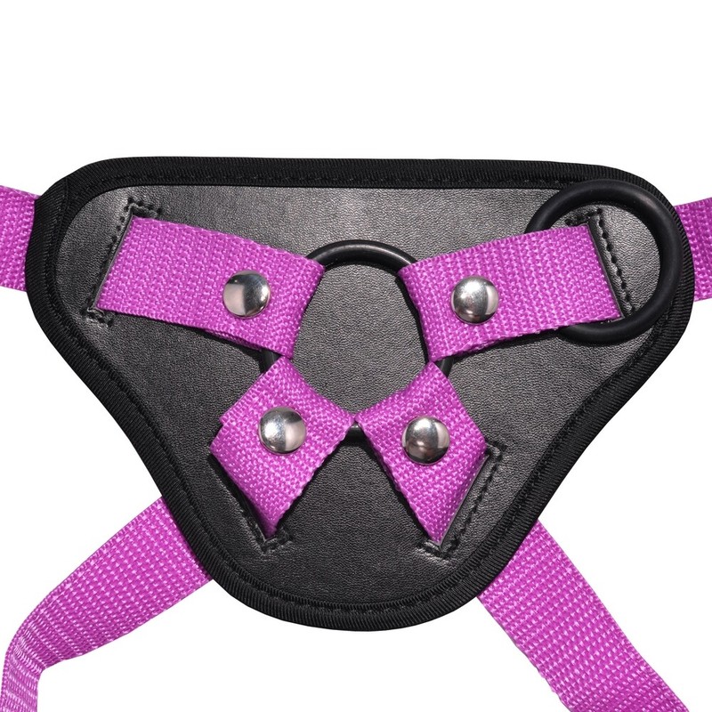 Beginner Lesbian Strap On Harness W/Ring Adjustable Strapon Dildo Attachment Toy