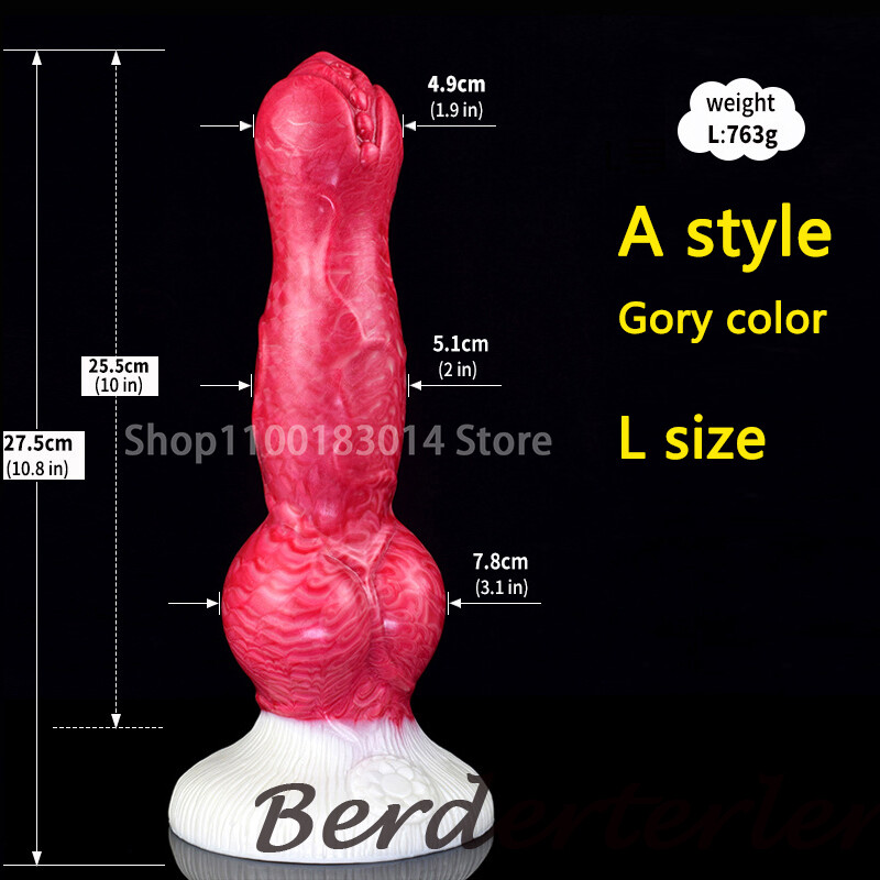 10.8in Huge Dildo Penis Knot with Suction Cup Butt Plug Strap on Dildo Sex Toys gallery