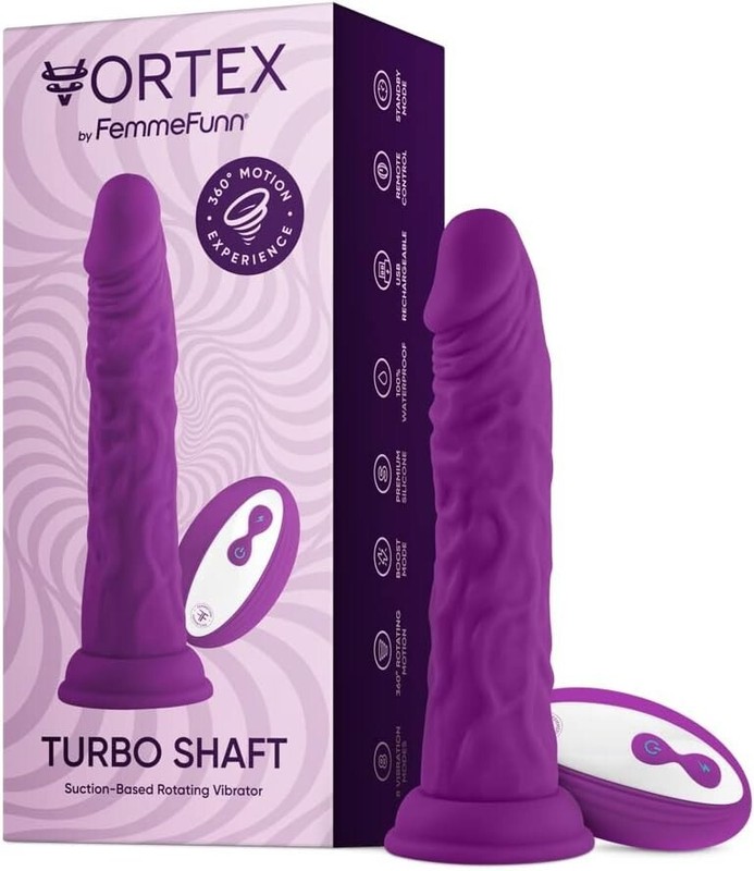 FemmeFunn Vortex wireless turbo shaft vibrator wireless remote