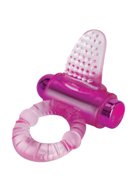 Bodiywand Rechargeable Silicone Lick It Pleasure Ring – Pink