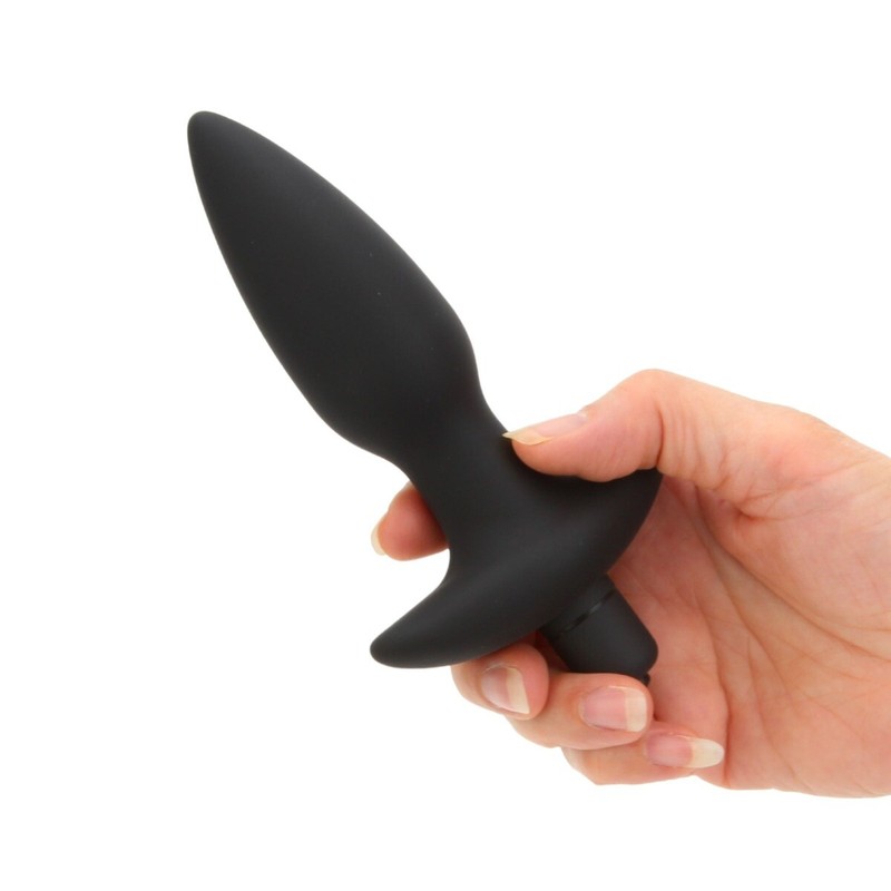 8x Speed Vibrating Silicone Anal Butt Plug Dildo Vibe Vibrator Anal Sex Toys gallery