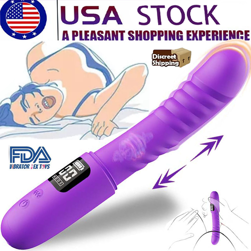 Orgasm Vibrator Clit G Spot Dildo Massager Rechargeable Anal Sex Toys for Women