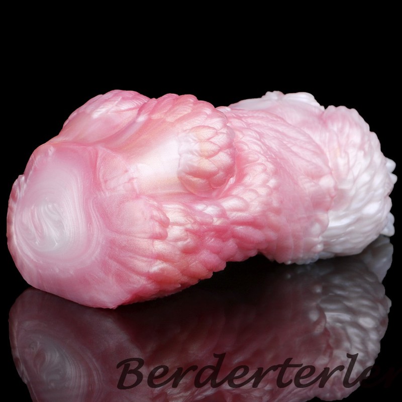 Male Masturbator Pink-Gradient Silicone Stroker Pocket Pussy Sex Toy For Men gallery