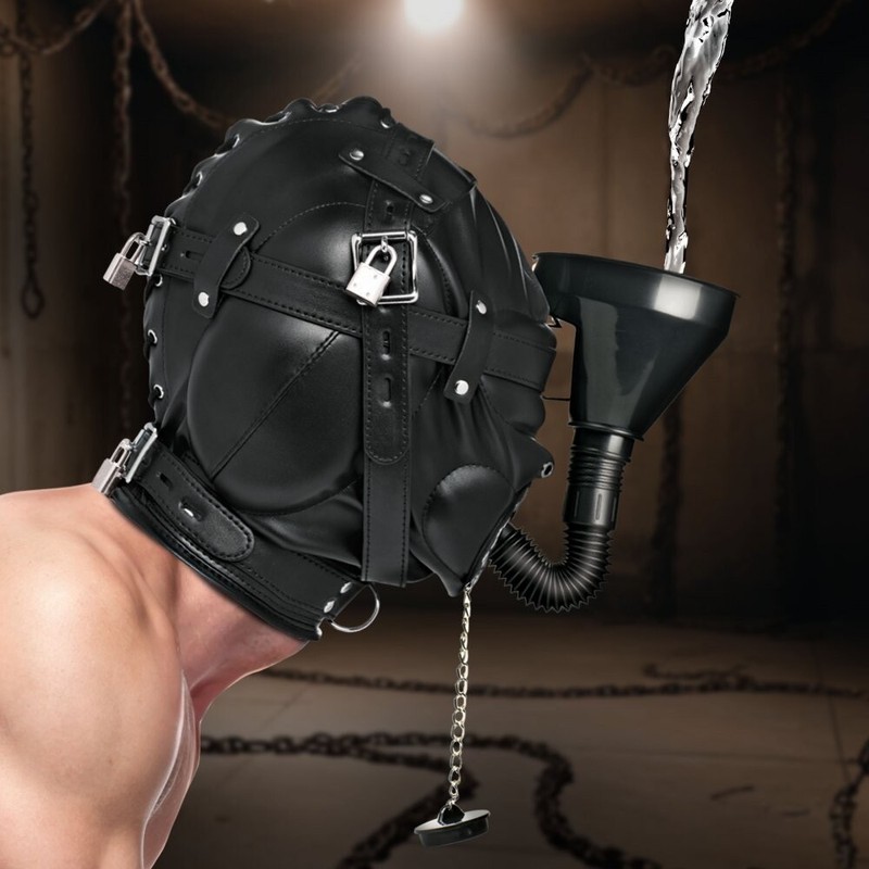 Degraded Sensory Deprivation Hood with Funnel gallery