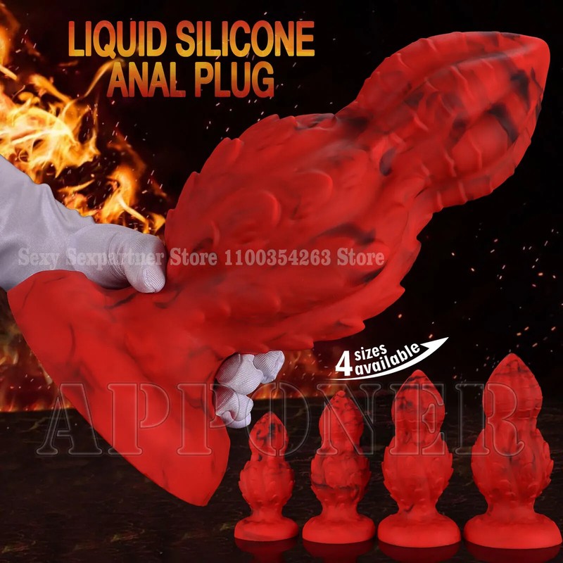 8.5cm-12.5cm Huge Anal Plug Deep Stimulation Butt Plug Deep Stimulation Sex Toy gallery