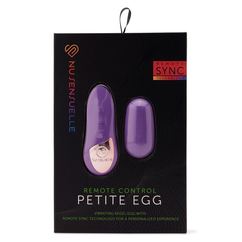 Nu Sensuelle Remote Control Petite Egg Purple – Vibrating Kegel Egg