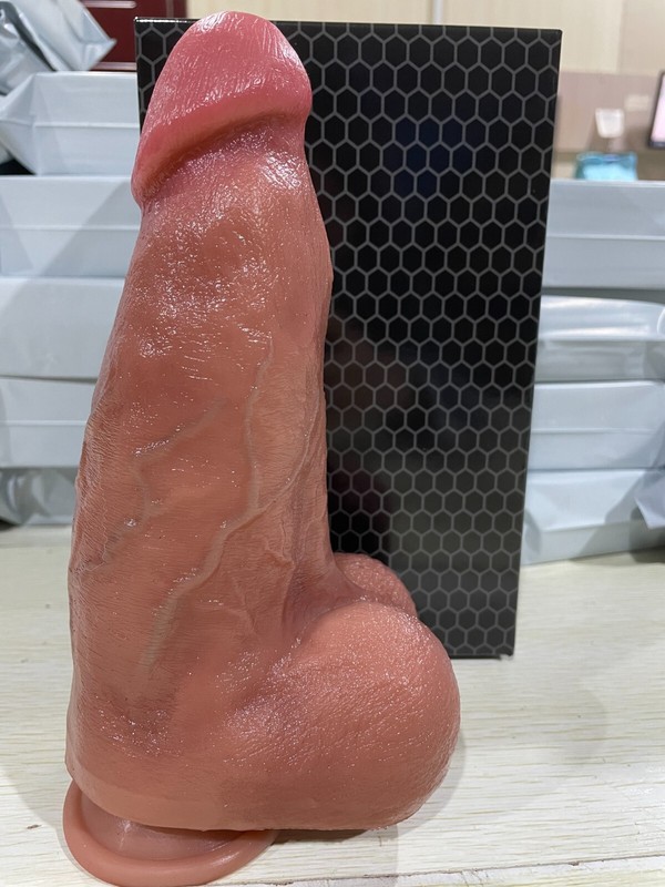 Big-Dildo Giant-Thick-Realistic-Huge-Suction-Cup-Penis-Anal-Sex-Toy-Women Dick gallery
