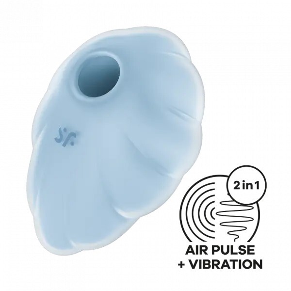 Satisfyer Cloud Dancer Clitoral Stimulator Vibrator -Clitoris Sucker, Waterproof