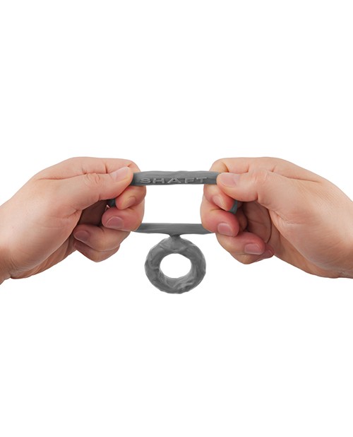 Penis Ring Performance Ring Orgasm Delay Constriction Ring Silicone Grey Shaft